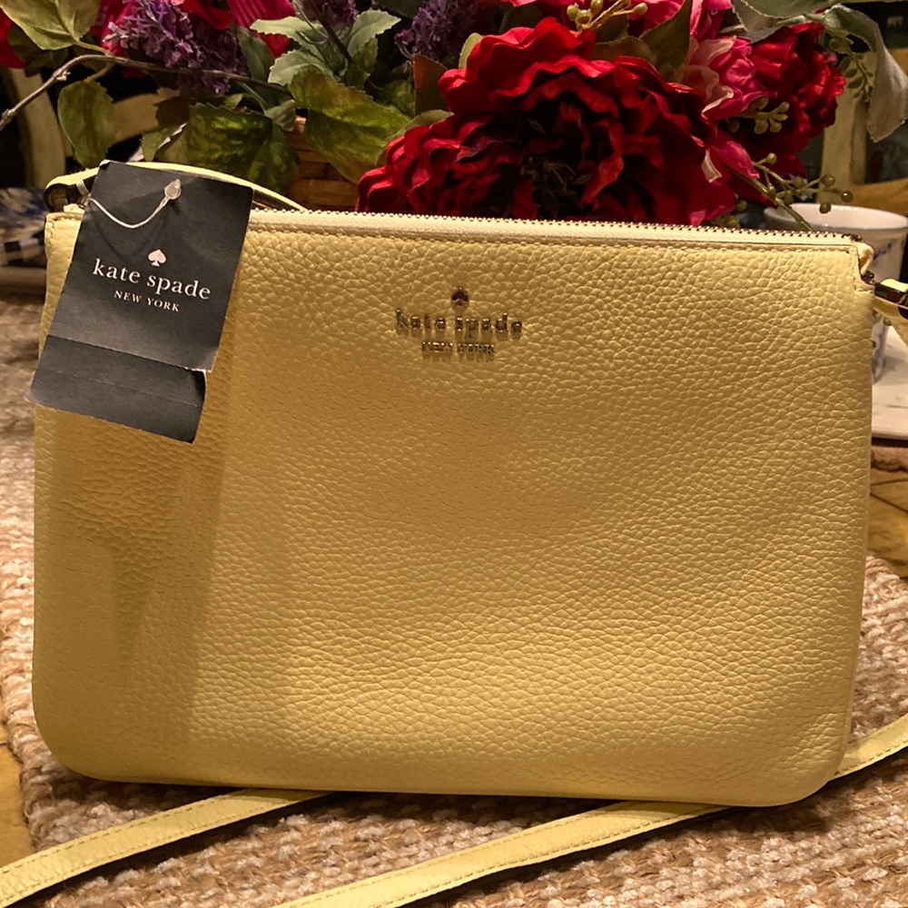 Kate Spade Yellow Crossbody Bag